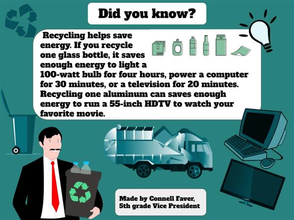 Paper Recycling Flyer